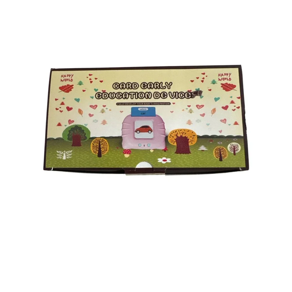 Happy World Card Early Education Device Electronic Learning Toy